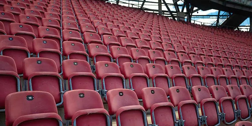 Grandstand chairs